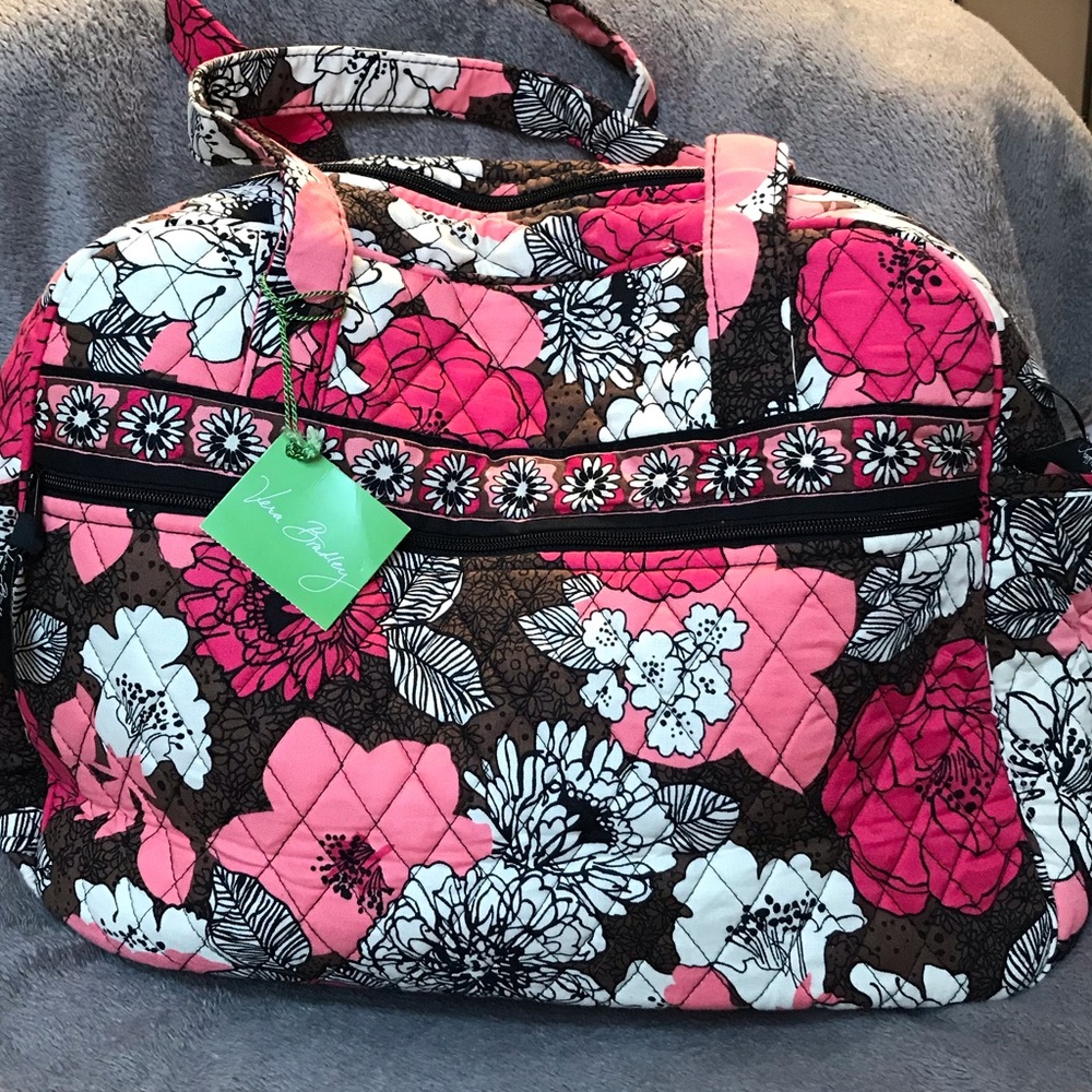 Vera Bradley Vintage Baby Bag with quilted pad